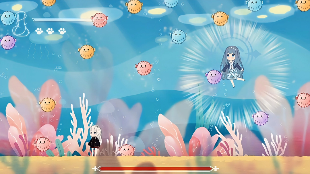 单人开发纯手绘Boss Rush 游戏《星灼》steam新品节试玩开启