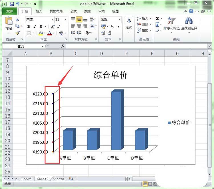  Excel怎么修改图表坐标轴的颜色