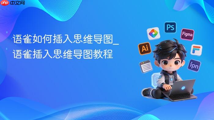 语雀如何插入思维导图_语雀插入思维导图教程