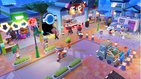 《Go-Go Town!》将于7月16日登陆Steam 1.0版本，同步登陆NS及NS2