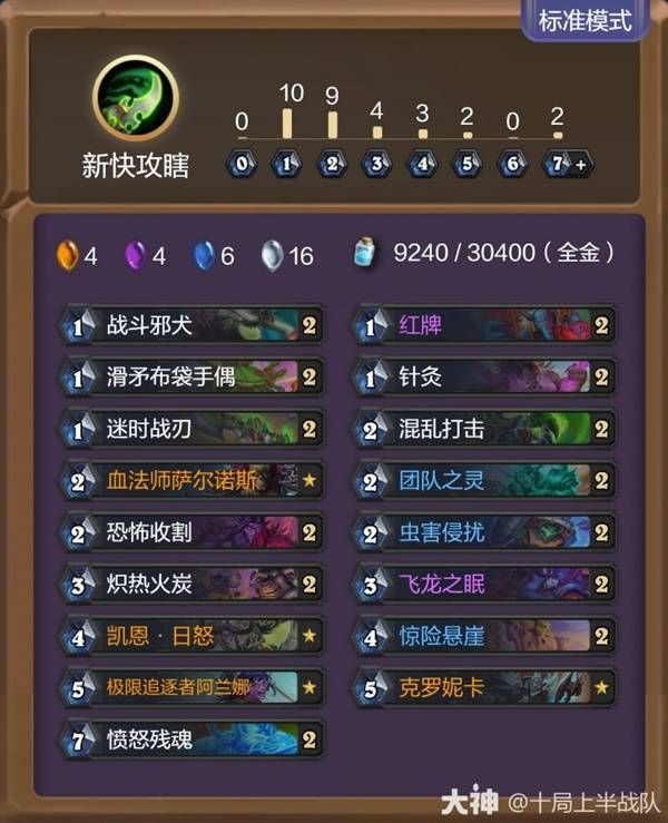 《炉石传说》时间流快攻瞎卡组代码分享 迷你包快攻瞎卡组推荐