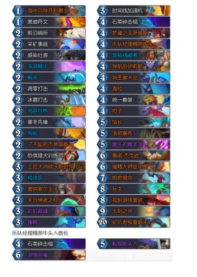 炉石传说宇宙彩虹DK卡组2026
